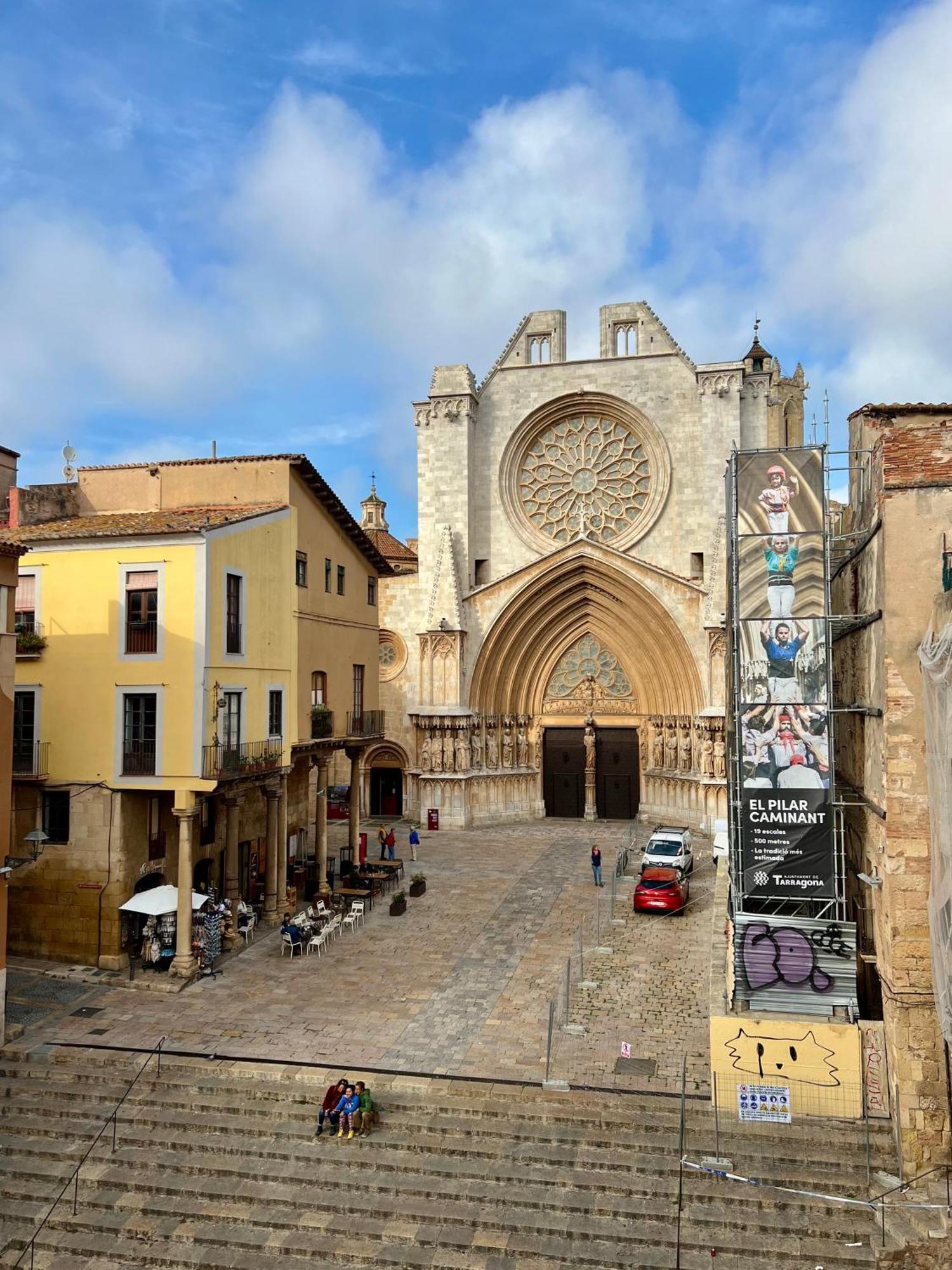 Acogedor Apartamento Enfrente De La Catedral Appartement Tarragona Buitenkant foto